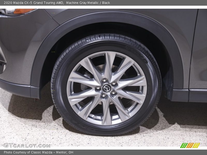 Machine Gray Metallic / Black 2020 Mazda CX-5 Grand Touring AWD