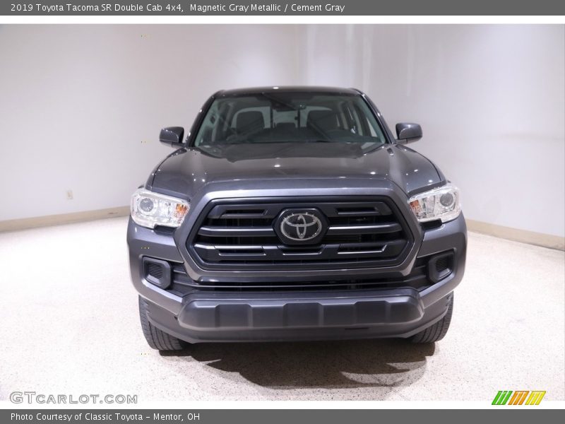 Magnetic Gray Metallic / Cement Gray 2019 Toyota Tacoma SR Double Cab 4x4