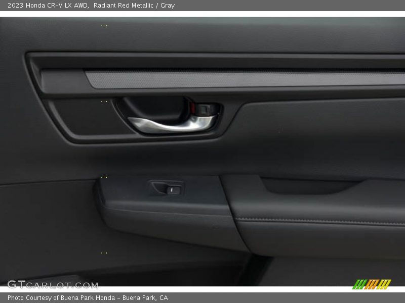 Radiant Red Metallic / Gray 2023 Honda CR-V LX AWD