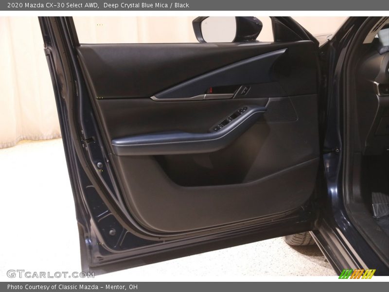 Deep Crystal Blue Mica / Black 2020 Mazda CX-30 Select AWD