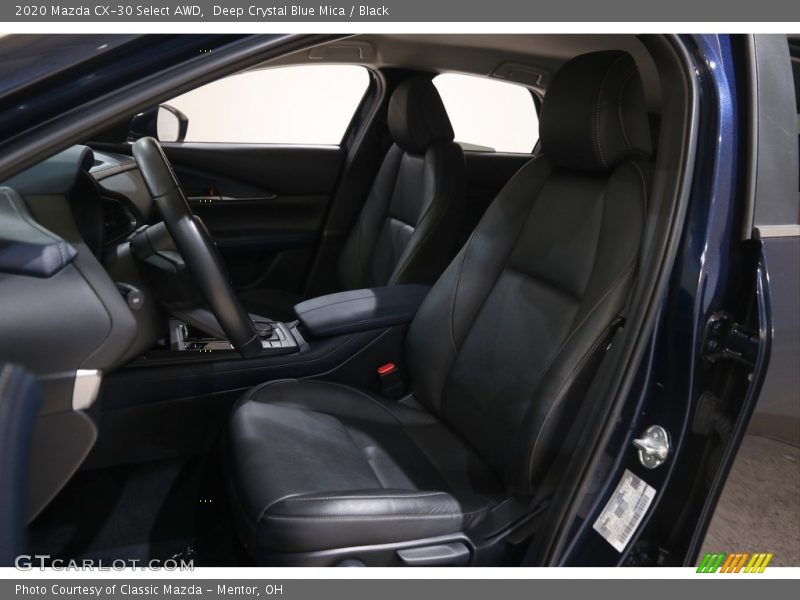 Deep Crystal Blue Mica / Black 2020 Mazda CX-30 Select AWD