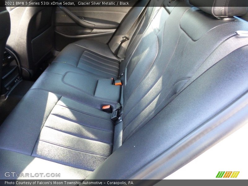 Glacier Silver Metallic / Black 2021 BMW 5 Series 530i xDrive Sedan