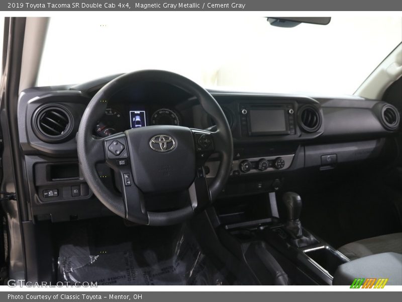 Magnetic Gray Metallic / Cement Gray 2019 Toyota Tacoma SR Double Cab 4x4