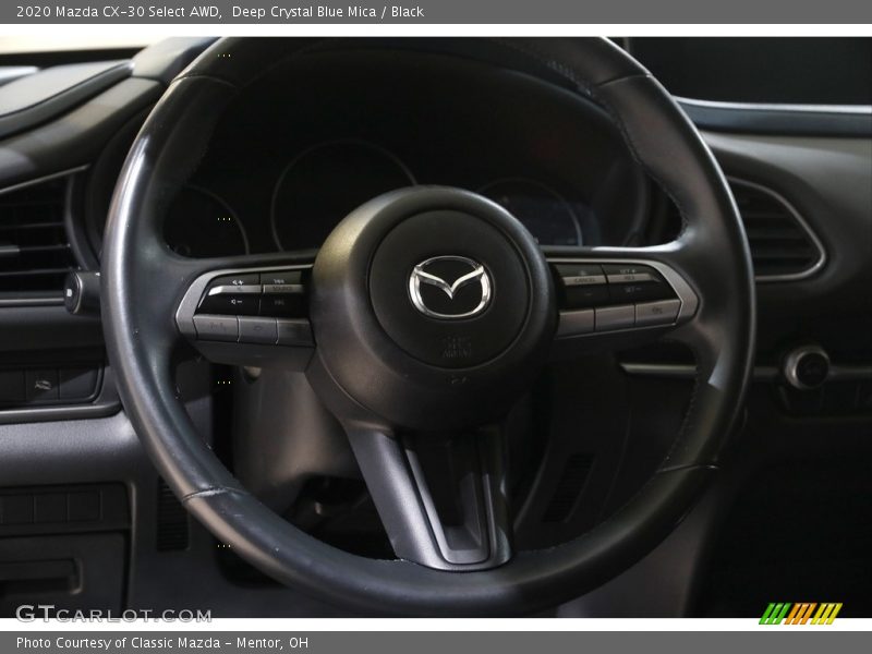 Deep Crystal Blue Mica / Black 2020 Mazda CX-30 Select AWD