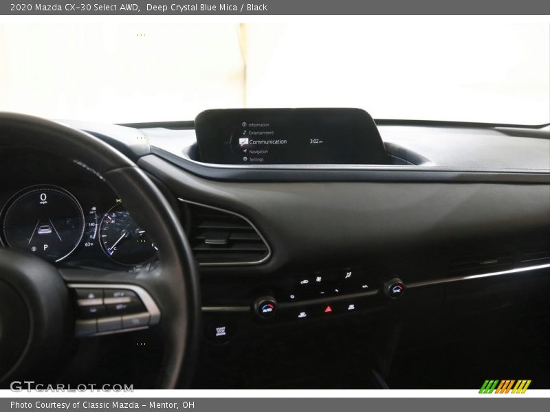 Deep Crystal Blue Mica / Black 2020 Mazda CX-30 Select AWD