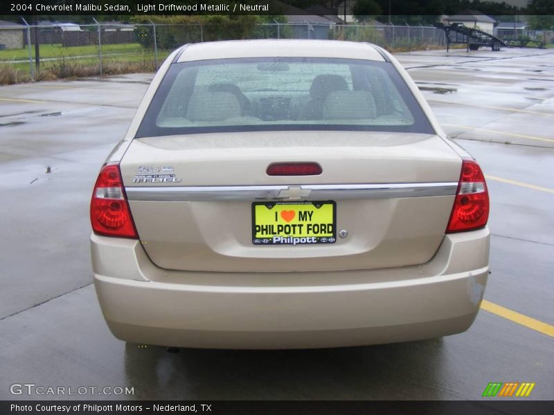 Light Driftwood Metallic / Neutral 2004 Chevrolet Malibu Sedan