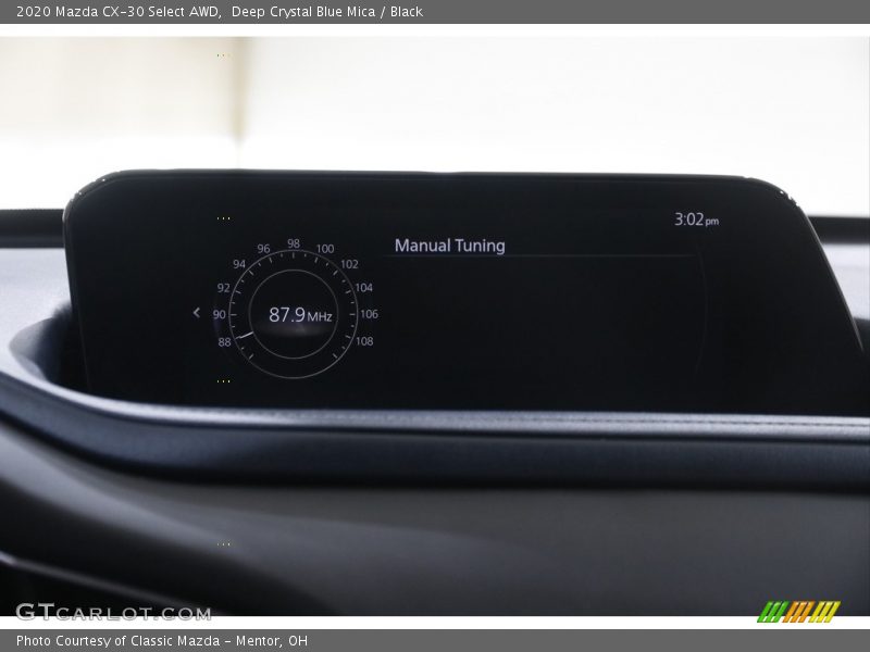 Deep Crystal Blue Mica / Black 2020 Mazda CX-30 Select AWD