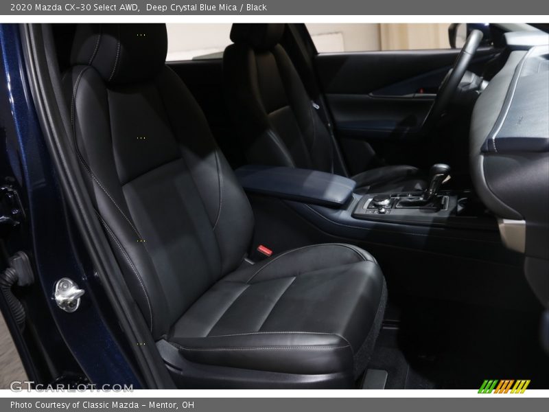 Deep Crystal Blue Mica / Black 2020 Mazda CX-30 Select AWD