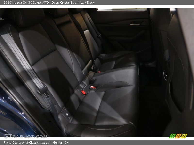 Deep Crystal Blue Mica / Black 2020 Mazda CX-30 Select AWD