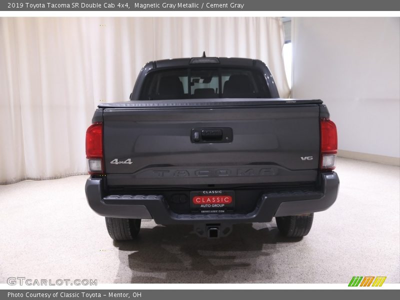 Magnetic Gray Metallic / Cement Gray 2019 Toyota Tacoma SR Double Cab 4x4