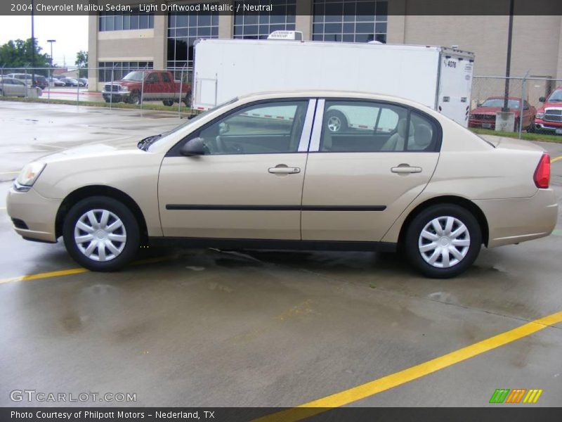 Light Driftwood Metallic / Neutral 2004 Chevrolet Malibu Sedan
