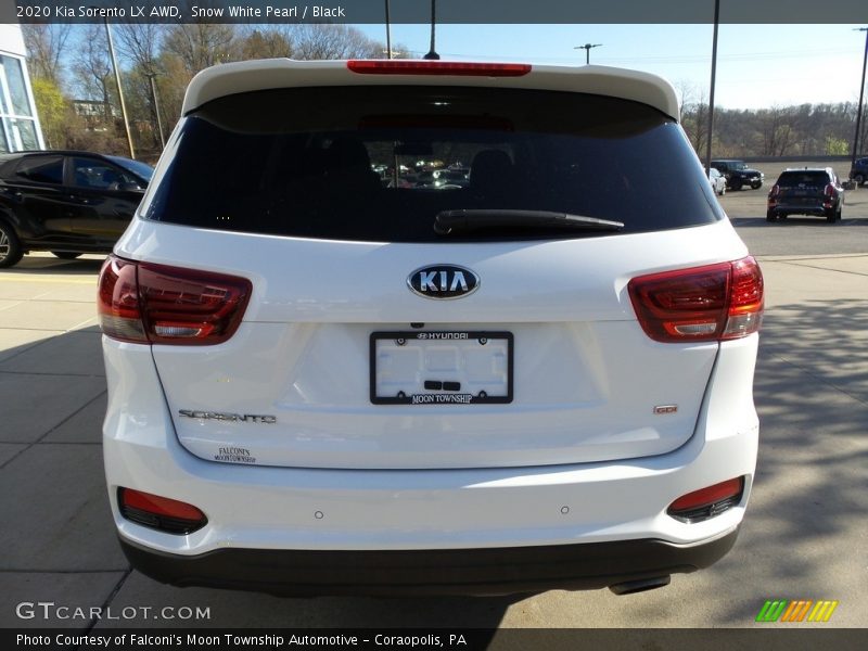 Snow White Pearl / Black 2020 Kia Sorento LX AWD