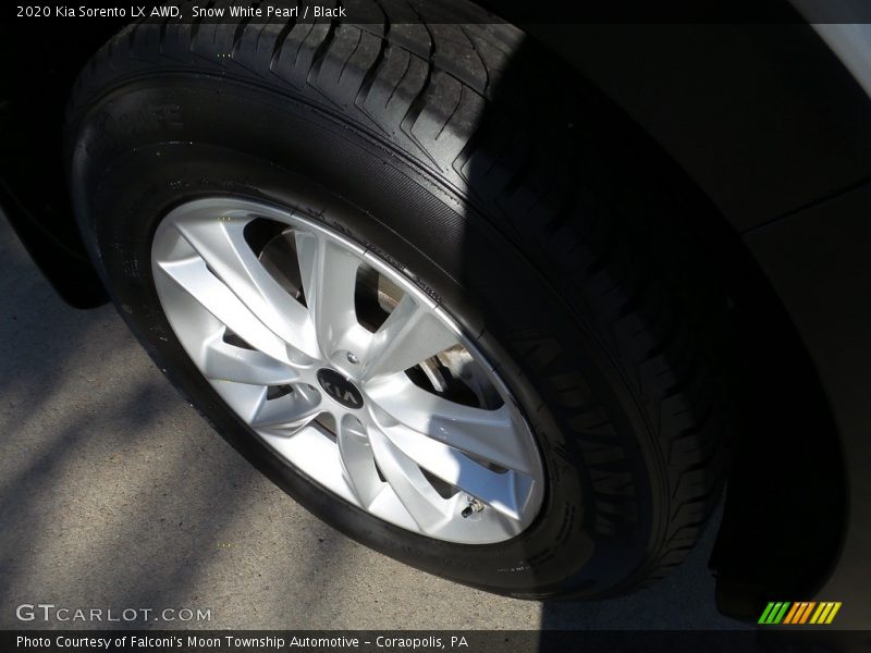 Snow White Pearl / Black 2020 Kia Sorento LX AWD