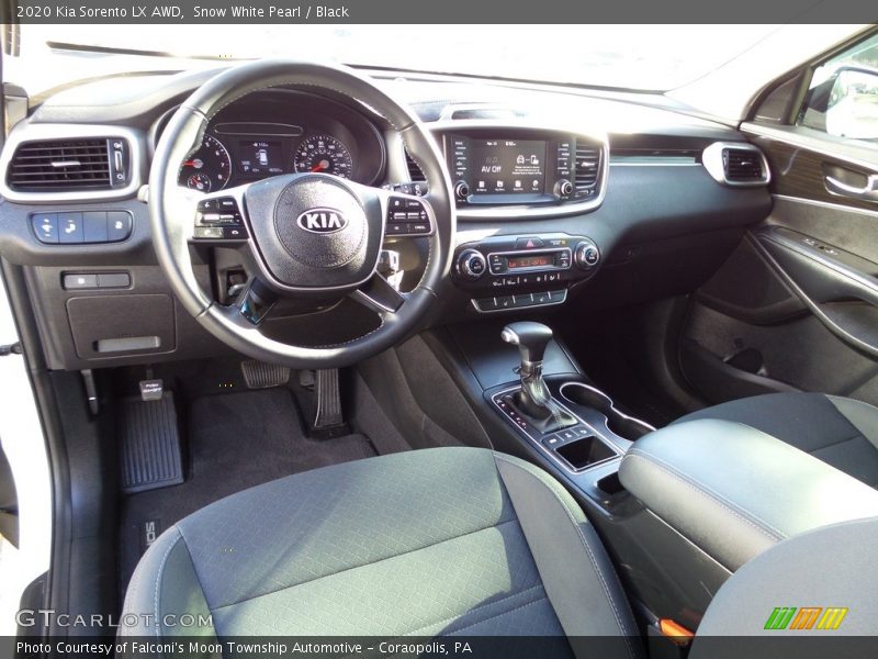 Snow White Pearl / Black 2020 Kia Sorento LX AWD