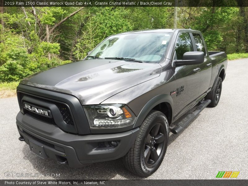 Granite Crystal Metallic / Black/Diesel Gray 2019 Ram 1500 Classic Warlock Quad Cab 4x4