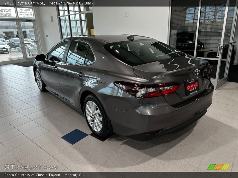 Predawn Gray Mica / Black 2023 Toyota Camry SE