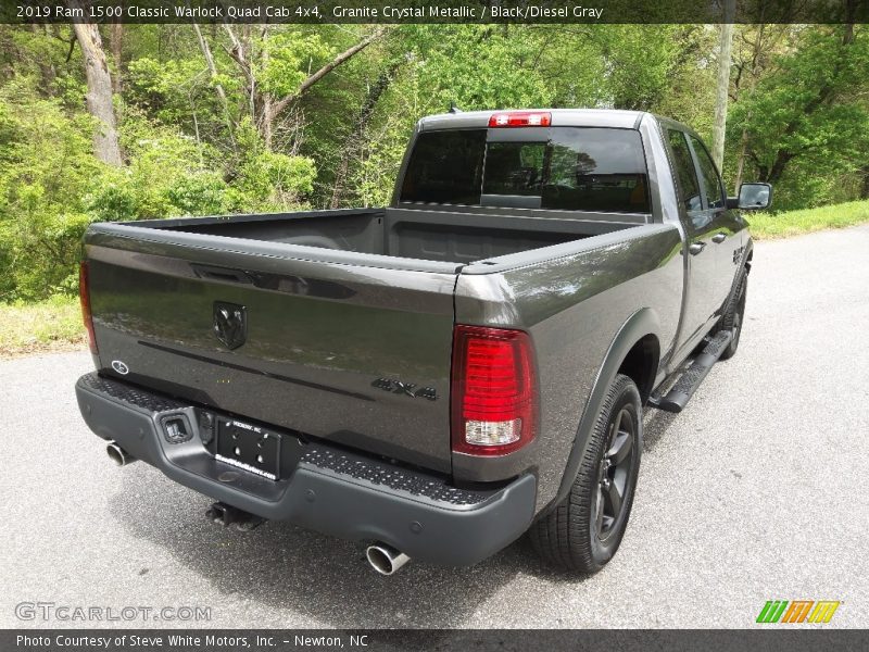 Granite Crystal Metallic / Black/Diesel Gray 2019 Ram 1500 Classic Warlock Quad Cab 4x4