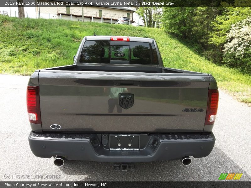 Granite Crystal Metallic / Black/Diesel Gray 2019 Ram 1500 Classic Warlock Quad Cab 4x4