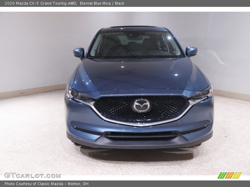 Eternal Blue Mica / Black 2020 Mazda CX-5 Grand Touring AWD