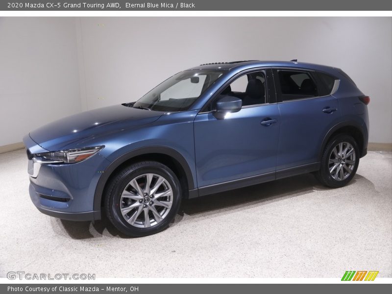 Eternal Blue Mica / Black 2020 Mazda CX-5 Grand Touring AWD