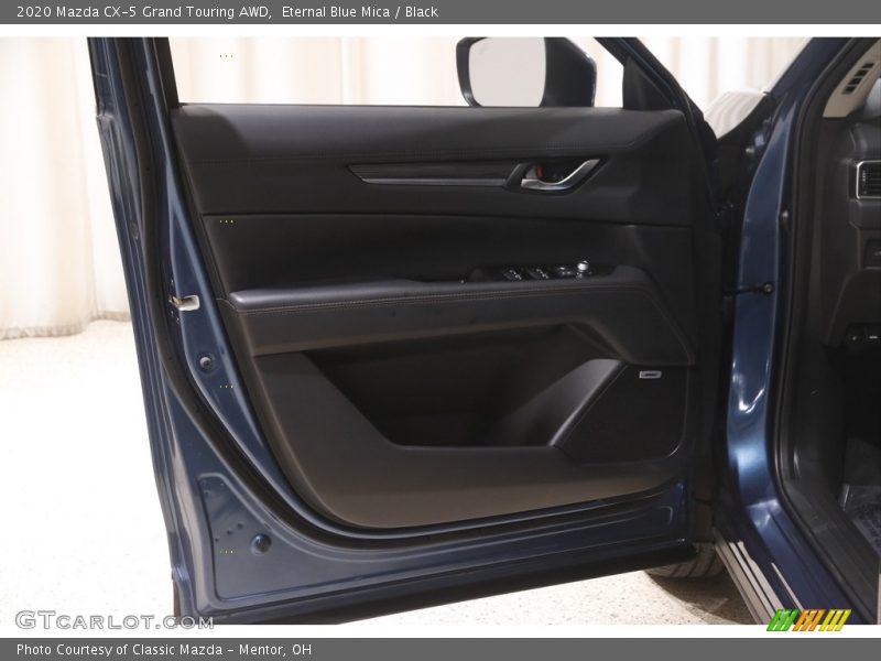 Eternal Blue Mica / Black 2020 Mazda CX-5 Grand Touring AWD