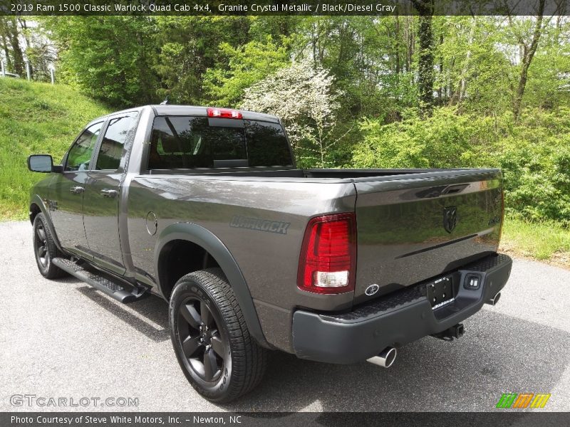 Granite Crystal Metallic / Black/Diesel Gray 2019 Ram 1500 Classic Warlock Quad Cab 4x4