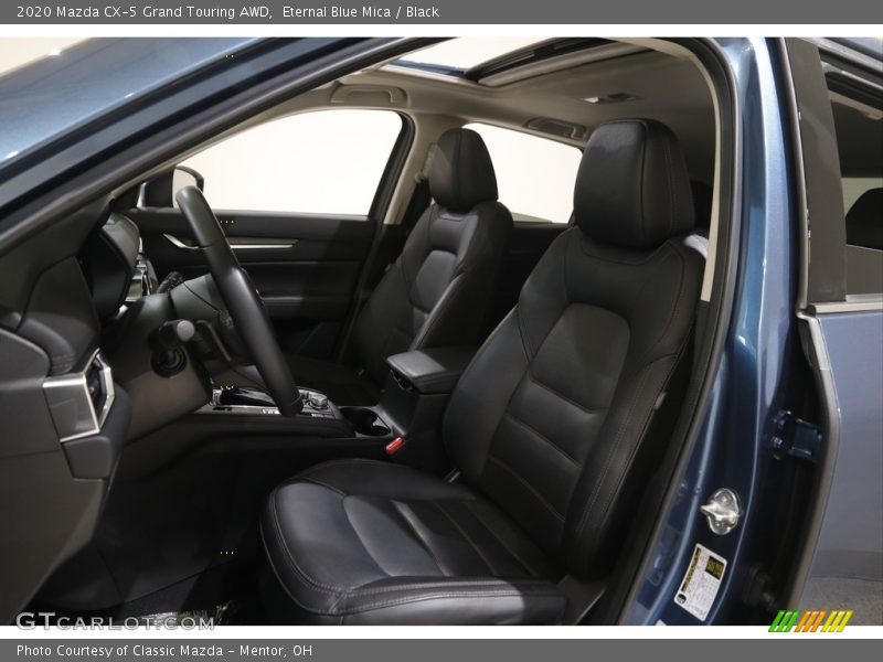 Eternal Blue Mica / Black 2020 Mazda CX-5 Grand Touring AWD