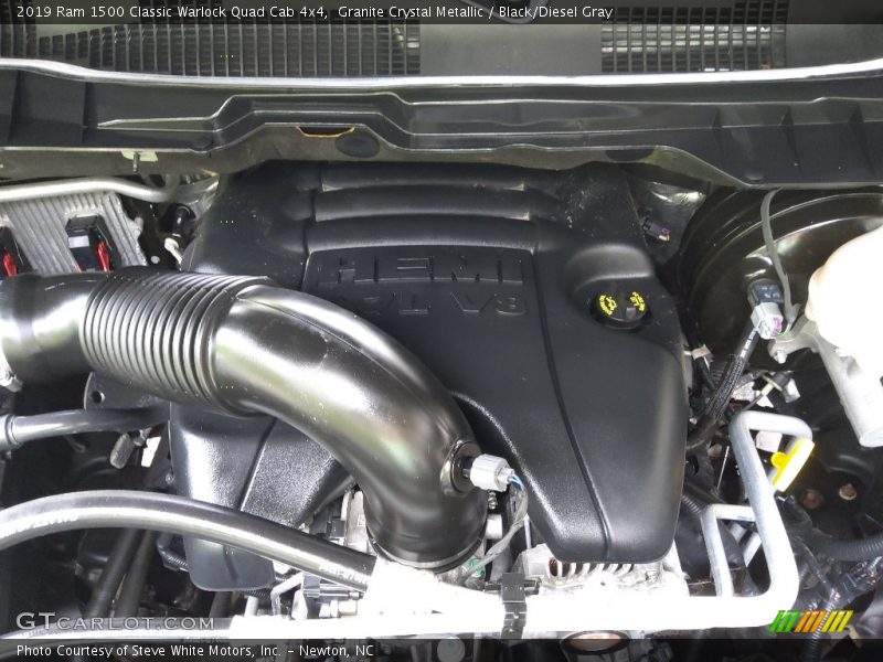 Granite Crystal Metallic / Black/Diesel Gray 2019 Ram 1500 Classic Warlock Quad Cab 4x4