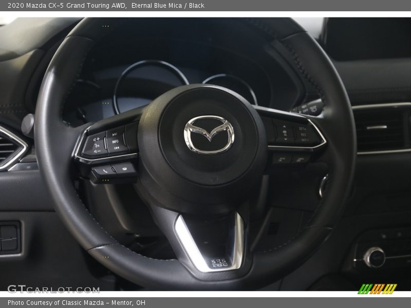 Eternal Blue Mica / Black 2020 Mazda CX-5 Grand Touring AWD