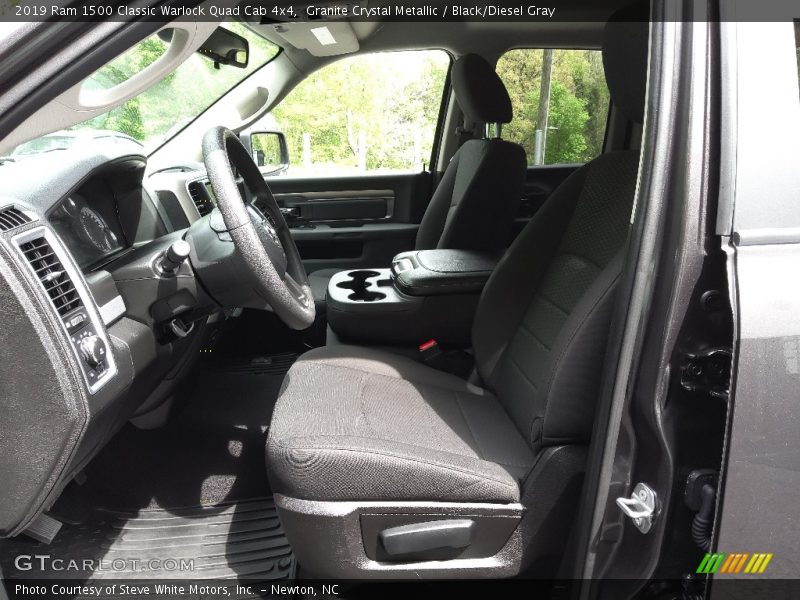 Granite Crystal Metallic / Black/Diesel Gray 2019 Ram 1500 Classic Warlock Quad Cab 4x4