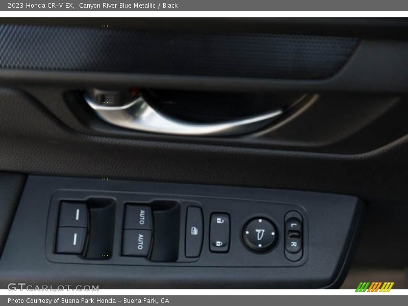 Canyon River Blue Metallic / Black 2023 Honda CR-V EX