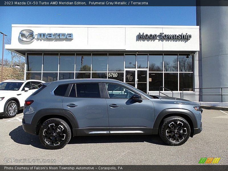 Polymetal Gray Metallic / Terracotta 2023 Mazda CX-50 Turbo AWD Meridian Edition