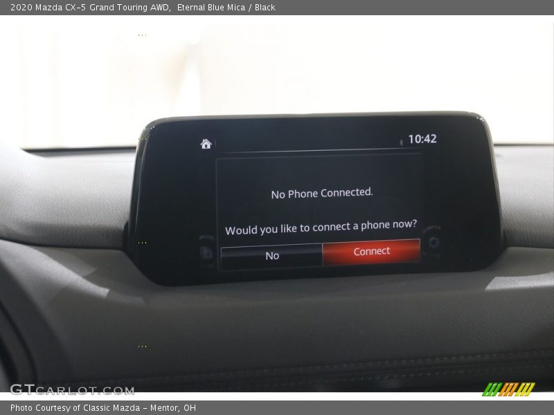 Eternal Blue Mica / Black 2020 Mazda CX-5 Grand Touring AWD