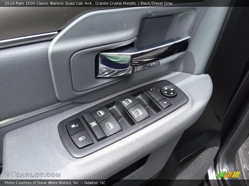 Granite Crystal Metallic / Black/Diesel Gray 2019 Ram 1500 Classic Warlock Quad Cab 4x4