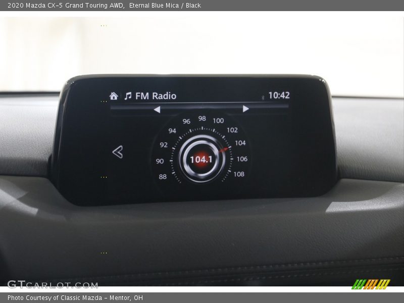 Eternal Blue Mica / Black 2020 Mazda CX-5 Grand Touring AWD