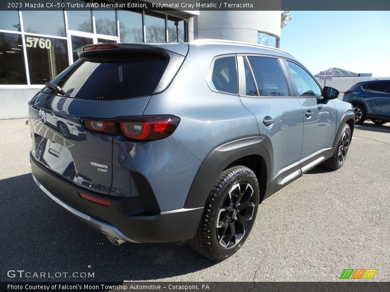 Polymetal Gray Metallic / Terracotta 2023 Mazda CX-50 Turbo AWD Meridian Edition