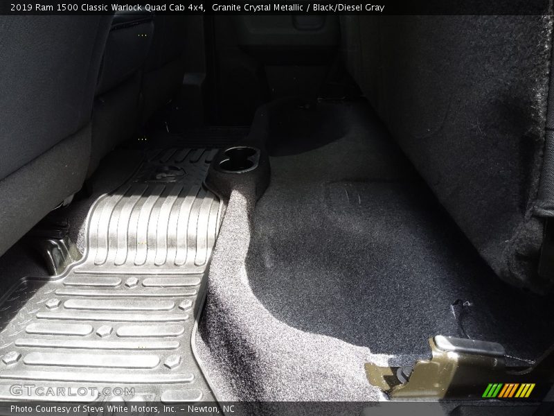 Granite Crystal Metallic / Black/Diesel Gray 2019 Ram 1500 Classic Warlock Quad Cab 4x4