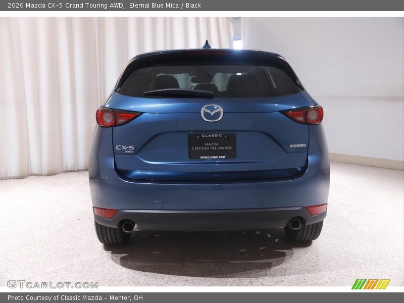 Eternal Blue Mica / Black 2020 Mazda CX-5 Grand Touring AWD