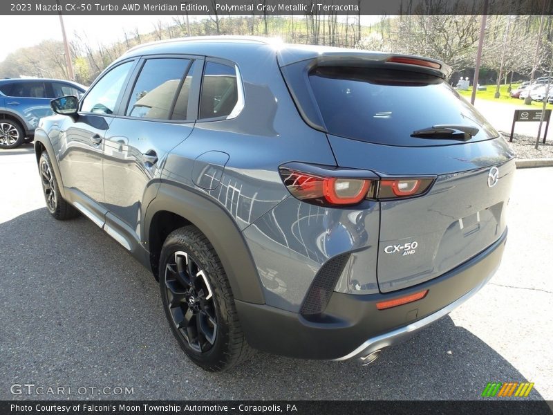 Polymetal Gray Metallic / Terracotta 2023 Mazda CX-50 Turbo AWD Meridian Edition