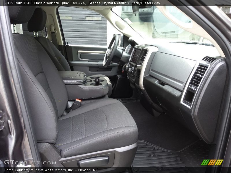Granite Crystal Metallic / Black/Diesel Gray 2019 Ram 1500 Classic Warlock Quad Cab 4x4