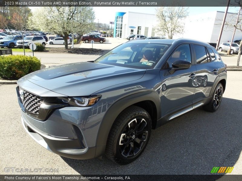 Polymetal Gray Metallic / Terracotta 2023 Mazda CX-50 Turbo AWD Meridian Edition