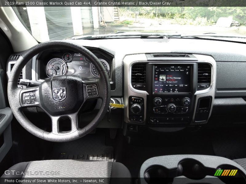 Granite Crystal Metallic / Black/Diesel Gray 2019 Ram 1500 Classic Warlock Quad Cab 4x4
