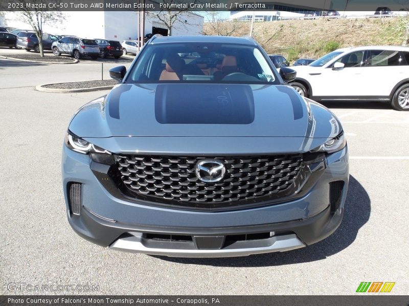 Polymetal Gray Metallic / Terracotta 2023 Mazda CX-50 Turbo AWD Meridian Edition