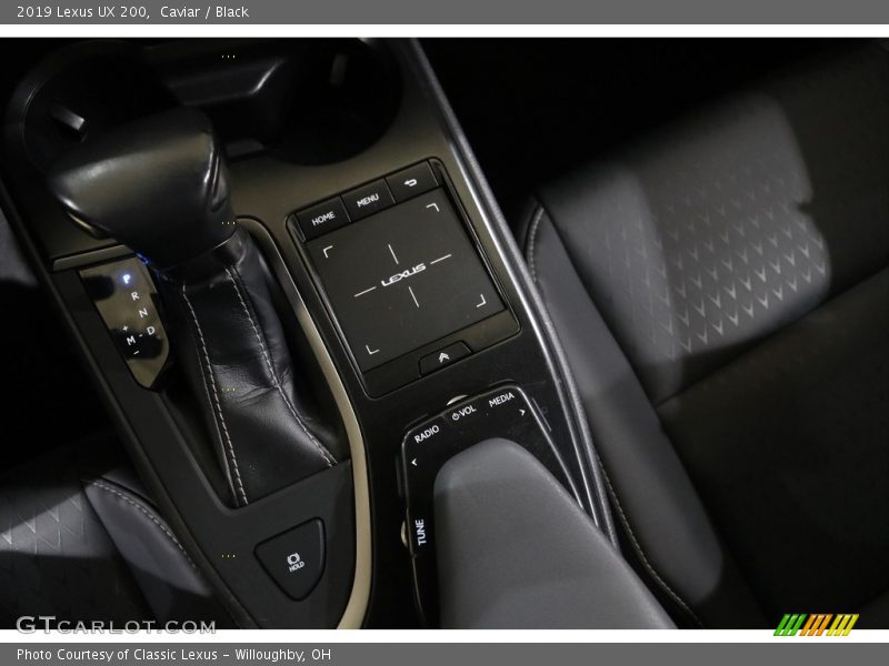 Controls of 2019 UX 200