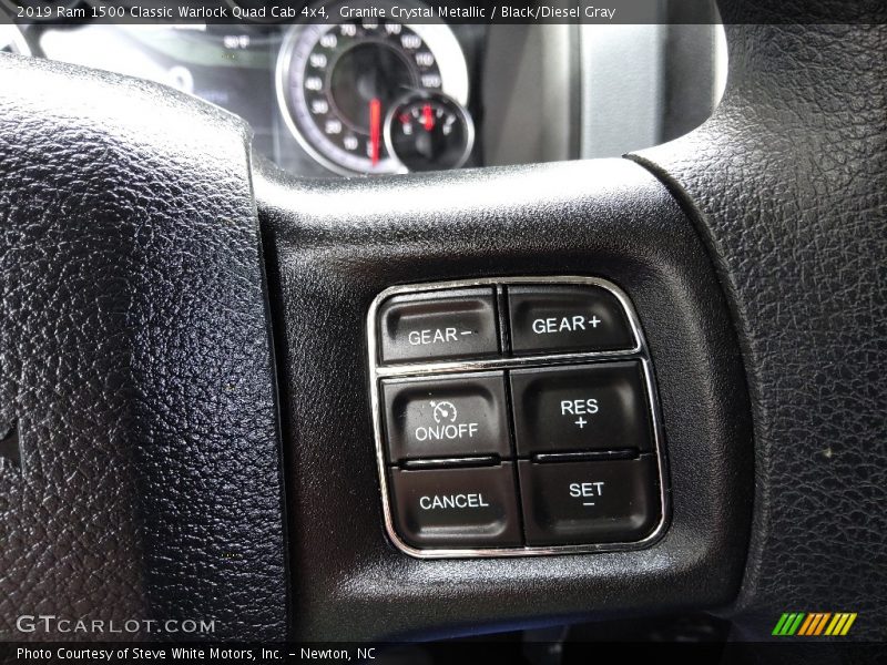 Granite Crystal Metallic / Black/Diesel Gray 2019 Ram 1500 Classic Warlock Quad Cab 4x4