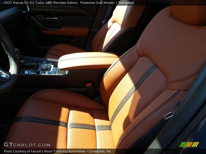 Polymetal Gray Metallic / Terracotta 2023 Mazda CX-50 Turbo AWD Meridian Edition
