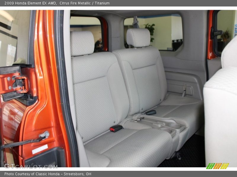 Citrus Fire Metallic / Titanium 2009 Honda Element EX AWD