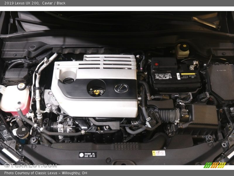  2019 UX 200 Engine - 2.0 Liter DOHC 16-Valve VVT-i 4 Cylinder
