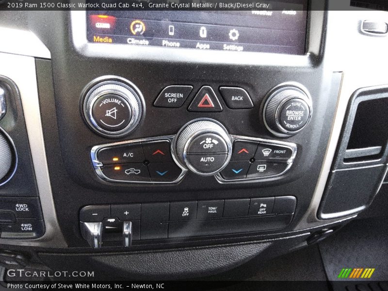 Granite Crystal Metallic / Black/Diesel Gray 2019 Ram 1500 Classic Warlock Quad Cab 4x4