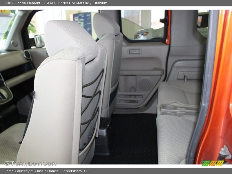 Citrus Fire Metallic / Titanium 2009 Honda Element EX AWD